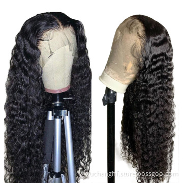 Single Knots HD 360 Lace Wig 18 Inch 100% Human Hair Middle Part Hd Wigs Natural Hairline 13*6 Hd Lace frontal wigs